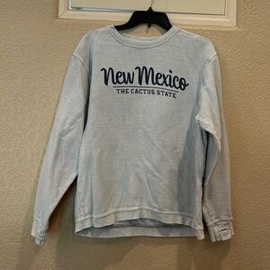 Royce Light Gray New Mexico The Cactus State Graphic Sweatshirt